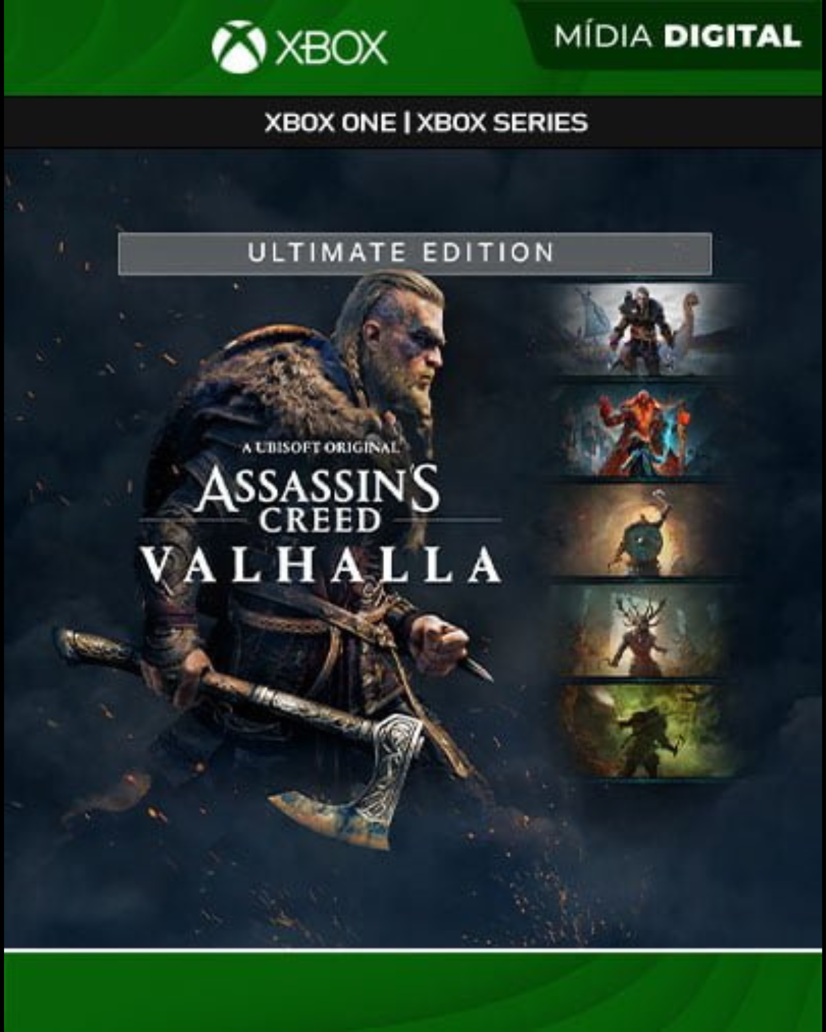 Assassins Creed Valhalla – Xbox One XS – Mídia Digital