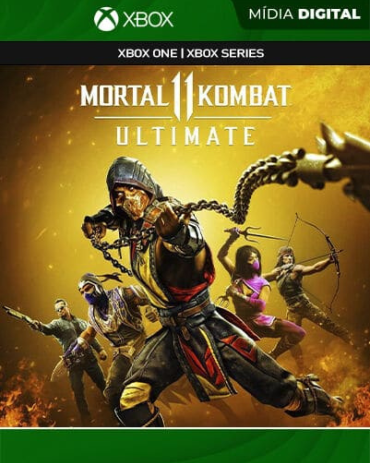 Mortal Kombat 11 - Xbox One XS - Mídia Digital